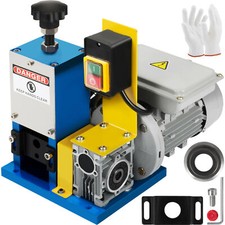 VEVOR Machine à Dénuder Fil Électrique Dénudeuse Câble avec Lame 1,5-25 mm