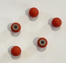 COURONNE VINTAGE ROUGE POUR MONTRE LIP TALLON 7,15 MM @ LIP TALLON CROWN RED @