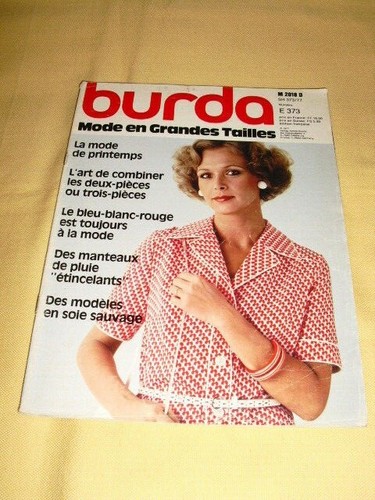 Burda mode grandes tailles - mode,