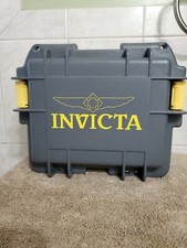 invicta 3 slot watch case gray