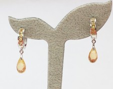 Créoles En Citrin De 4,3