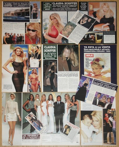 Claudia schiffer coupures - claudia,