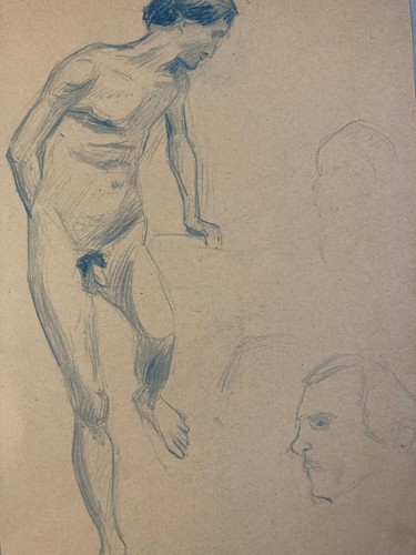 Beau dessin académique mine - dessin,