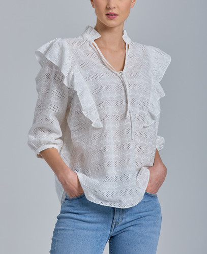 Gant women white broderie - women's,
