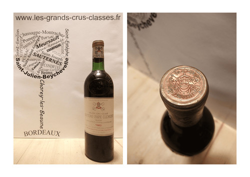 Château pape clément 1982 - pape,