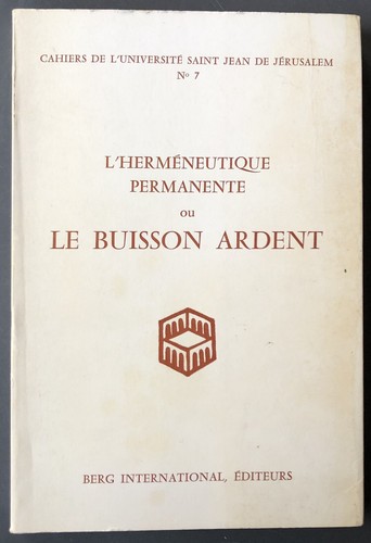Buisson ardent université - le,