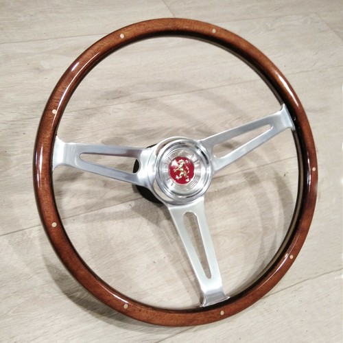 Volant bois rivets - &, 38cm