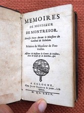 Elzevir mémoires monsieur - mémoires, de
