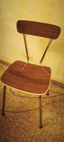 Ancienne chaise formica - en,