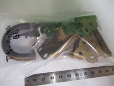 Antique Bausch Lomb Verrou + Charnières Poignée Microscope Pièce Comme sur Photo