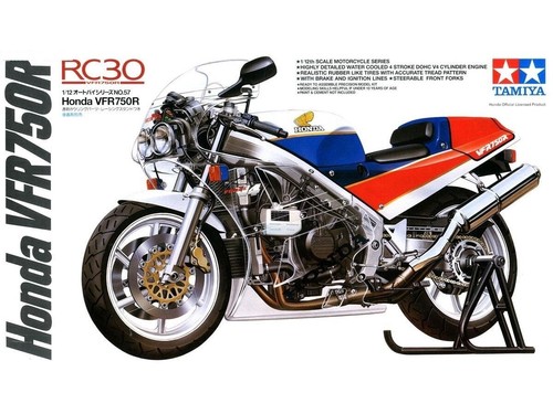 Tamiya honda vfr750r 1 12 - tamiya,