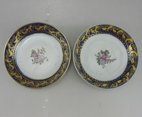 Paire coupes assiettes en - paire,