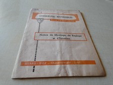 notice montage et réglage des