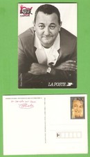 COLUCHE  carte postale CINEMA  ed.La Poste  1994 /RESTAURANTS DU COEUR