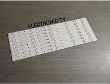 8 BARRETTES LED  POUR TV BRANDT B4330FHD LED