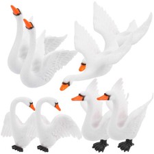  8 Pcs Ornements De Cygne