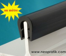 Joint caoutchouc en U pour