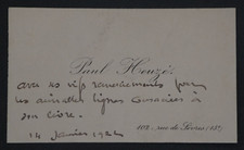 Paul HEUZÉ, Écrivain - CARTE