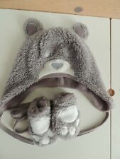 Bonnet et moufles ours - Orchestra - 12 mois - TBE