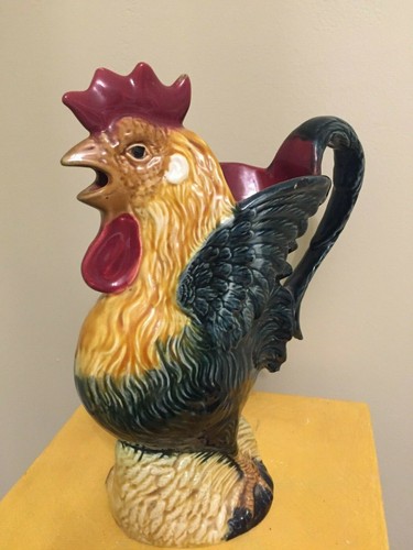 Très beau pichet coq - , ailes