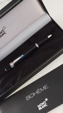 Stylo Bille Montblanc Bohème Pierre Bleue Boheme Blue Stone Ballpoint Pen