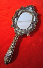 Miroir face main - face, en