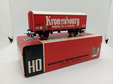JOUEF, Éch HO, Wagon Couvert métallique KRONENBOURG, Réf : 6260 dans sa boîte.