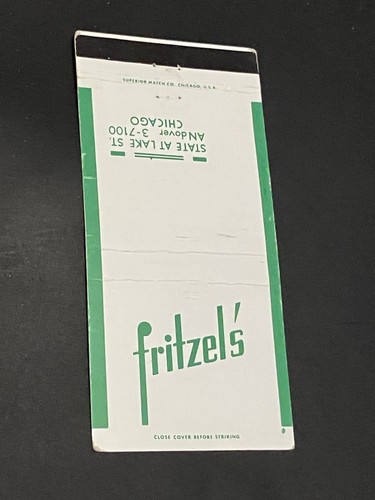 Vintage illinois matchbook - vintage,