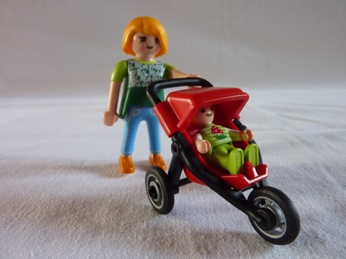 Playmobil maman bebe en - ,