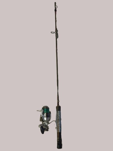 Canne pêche bois avec - à,