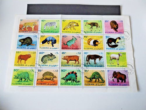 Bloc feuille timbres - feuille, 20