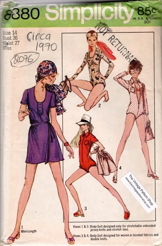 Patron couture vintage 1970 - patron, de