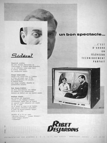 Publicité presse 1959 - de,