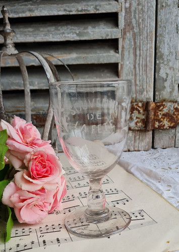 Ancien verre mariee sur - ancien, de