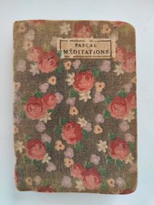 Livre "Méditations" de B.PASCAL. XIX ème Siècle. Librairie PAYOT & Compagnie.