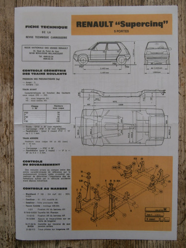 Pub auto document technique - auto,