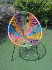 FAUTEUIL DE JARDIN ROND MULTICOLOR SANTANA TECTAKE