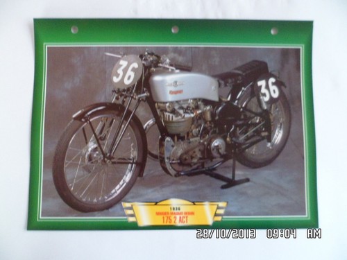 Carte fiche moto nougier - fiche,