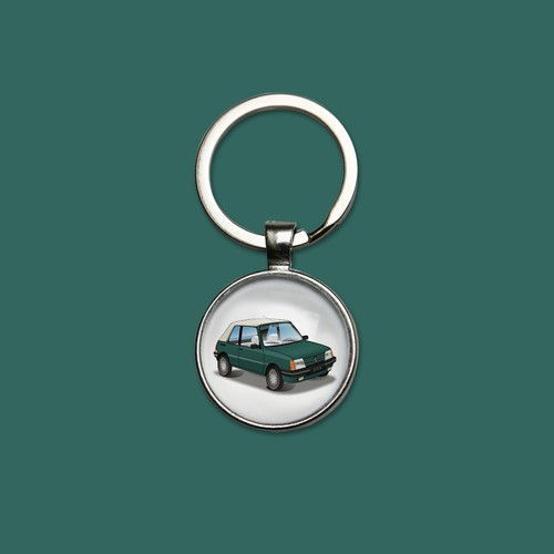 Porte clés peugeot 205 roland - peugeot,