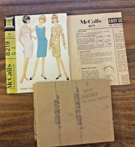 Lovely vtg 1960s dress sewing - *lovely,