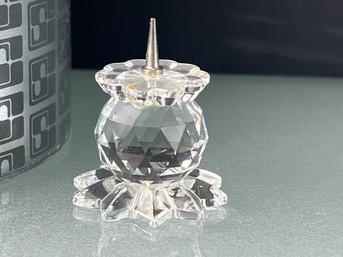 Figurine swarovski bougeoir - swarovski,