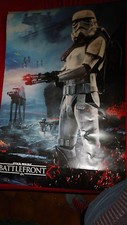poster star wars battle front - quasi neuf - 90 X 60 cm env 