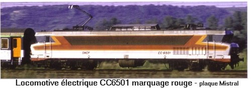 Locomotive électrique cc6501 - ,