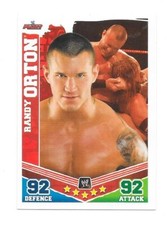 Carte catch Slam Attax Mayen 2010 Rouge - Randy Orton