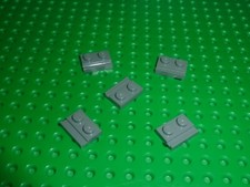 5 x LEGO DkStone plate with door rail 32028 / set 10214 10211 7930 8088 5770 ...