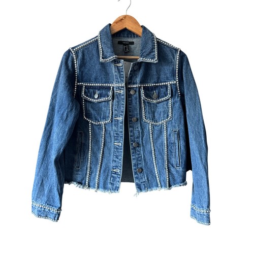 Forever denim jacket - denim, women