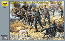 GERMAN INFANTRY WWI 1914-1918