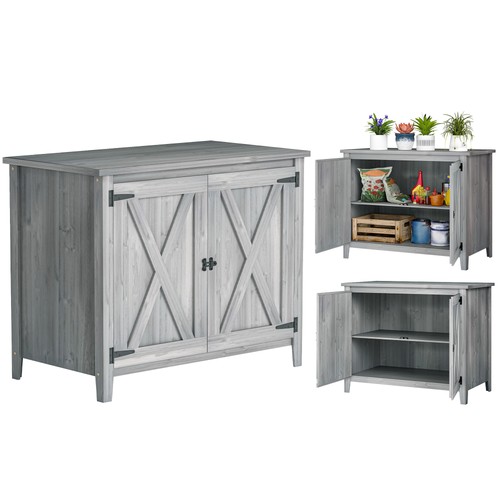 Outsunny armoire jardin en - outsunny,