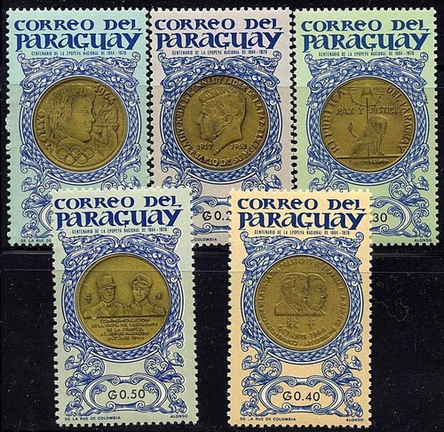 Paraguay 1965 gaulle - de, gaulle--5