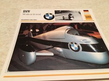 Carte moto BMW 500 side car record 1955 collection Atlas Allemagne